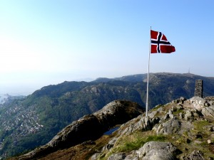 Mount Ulriken in Bergen - Norway © Charlotte Routier