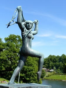 Frogner Park in Oslo - Norway © Charlotte Routier