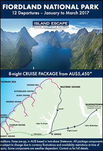 Island Escape NZ Fiordland Cruise