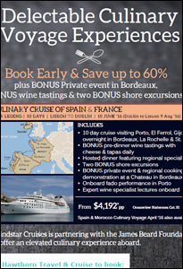 Windstar - Culinary Cruise of Spain and France